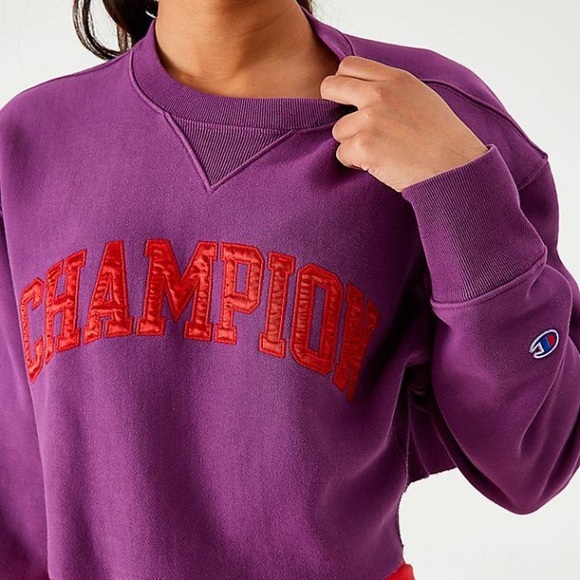 Champion Cropped Sweatshirt - Picture 2 of 6